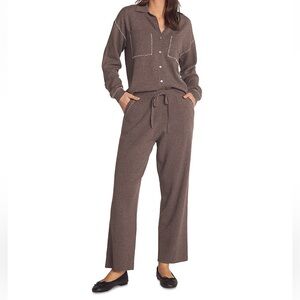 Bella Dahl Women's Whipstitch Straight Leg Pants - Size Small